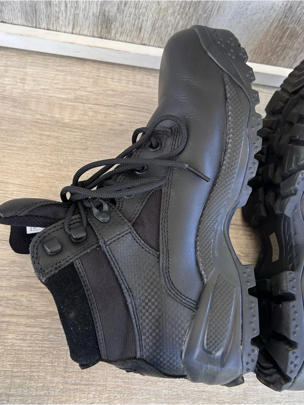 5.11 Tactical Boots A.T.A.C.  6” Storm Boots Mens US 10 R Black Lightweight